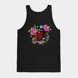 Biker Woman Tank Top